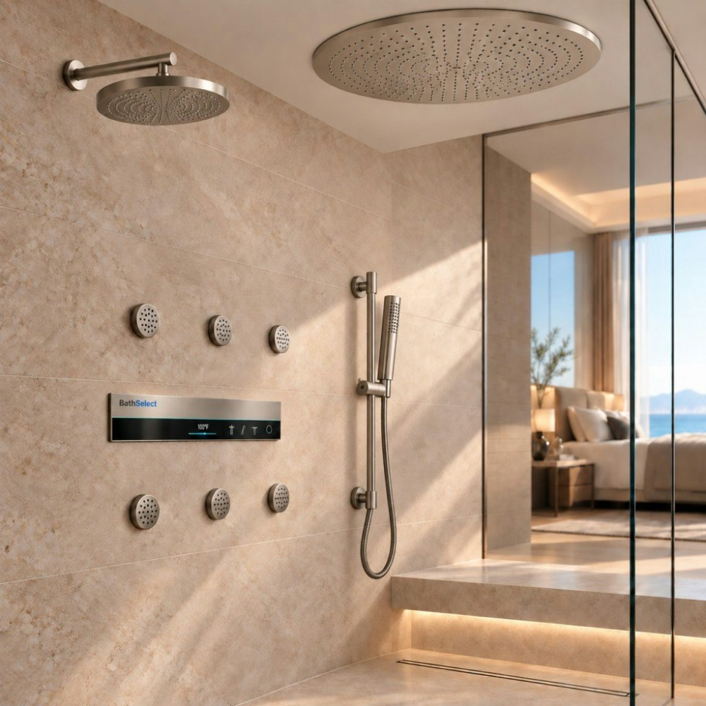 BathSelect shower head collection
